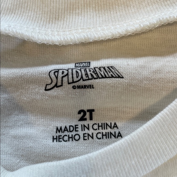 NWT Marvel Toddler Navy and White Spider-Man Polo Jacket size 2T - Picture 6 of 10